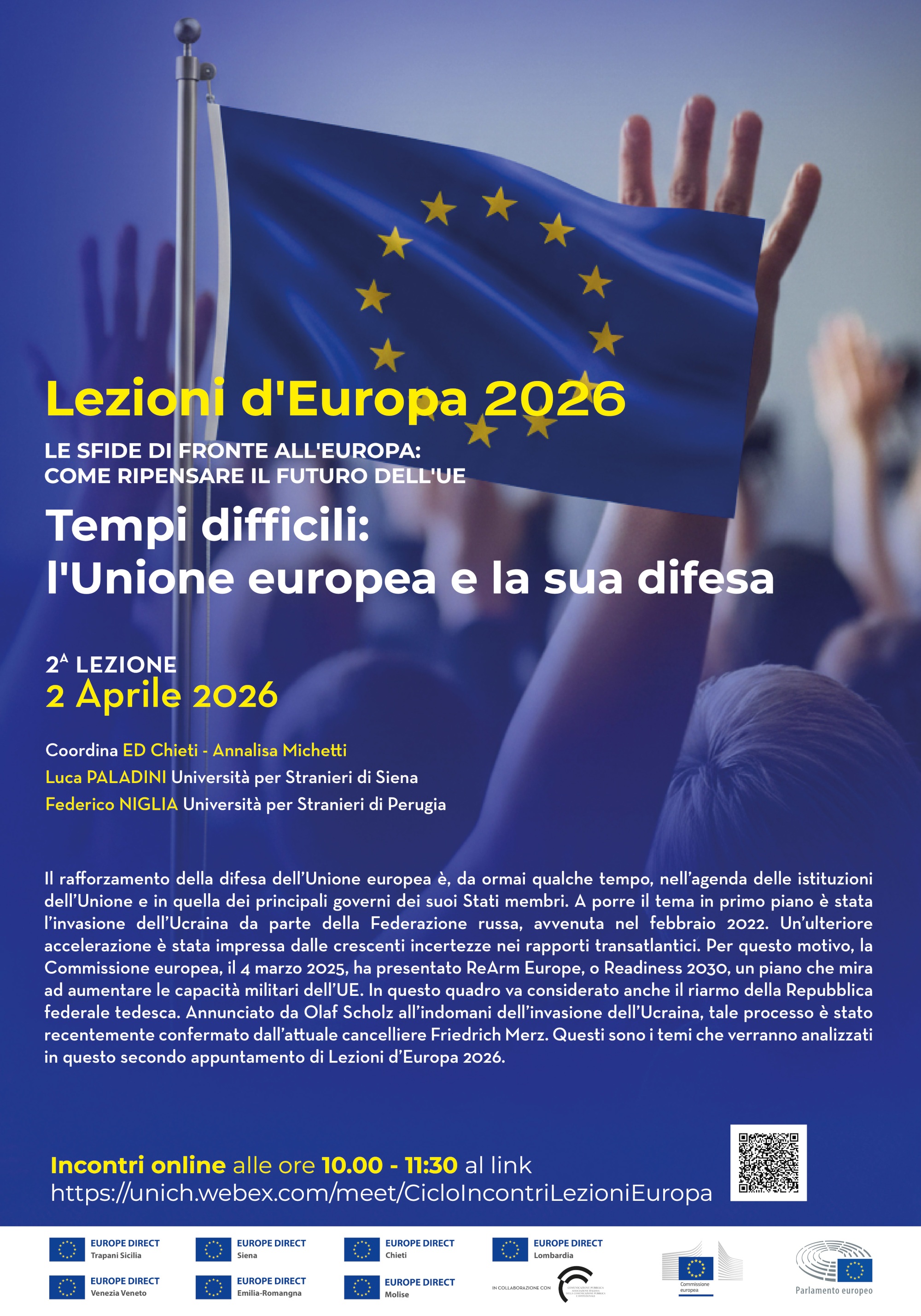 Lezioni d'Europa - Tempi difficili: l'Unione europea e la sua difesa